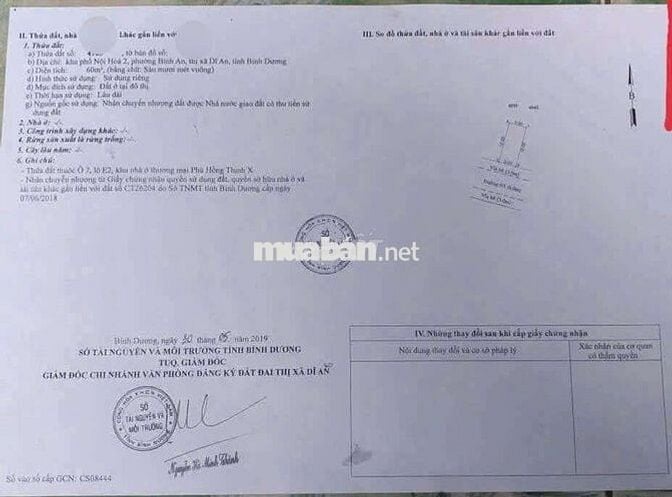 Đất đẹp kdc Phú Hồng Thịnh gần làng đại học quốc gia và BigC Go Dĩ An
