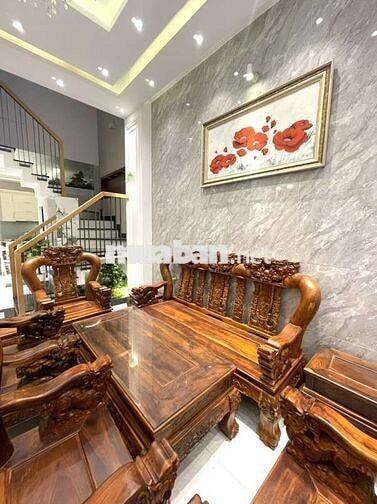 Nhà Mới Nội Thất Xịn, 4 Tầng 4 PN, Xe Hơi Ngay Nhà
