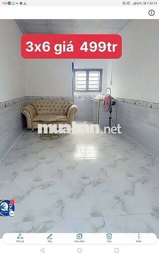 BÁN NHÀ CẤP 4 MỚI XINH HẺM XE TẢI 8M GẦN VỊG QUAY HÙNG TRANG BÌNH HƯNG