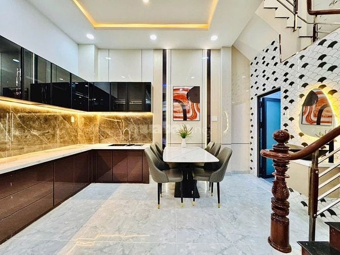 ⭐️Nhà 3 Lầu DT:6x10m tuyệt đẹp hẻm xe hơi Phan Huy Ích, P12, Q.Gò Vấp.