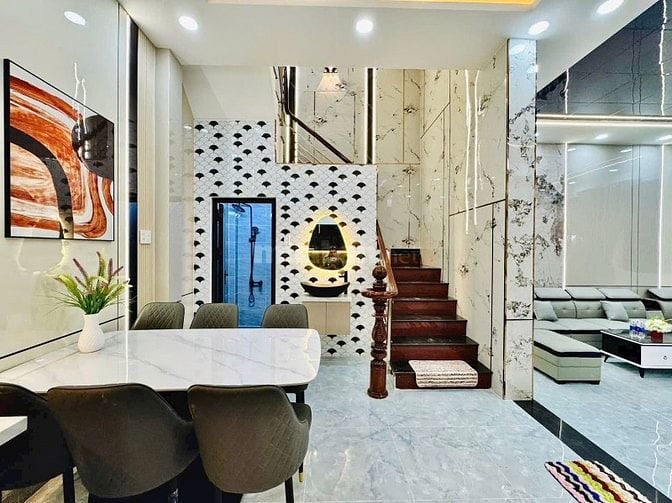 ⭐️Nhà 3 Lầu DT:6x10m tuyệt đẹp hẻm xe hơi Phan Huy Ích, P12, Q.Gò Vấp.