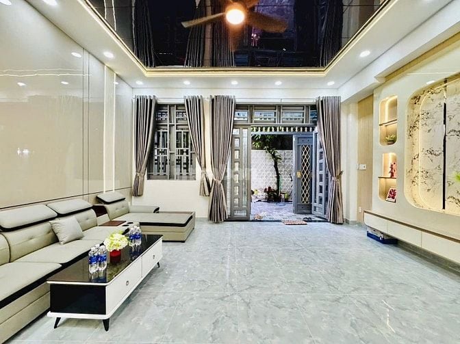 ⭐️Nhà 3 Lầu DT:6x10m tuyệt đẹp hẻm xe hơi Phan Huy Ích, P12, Q.Gò Vấp.