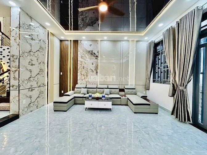 ⭐️Nhà 3 Lầu DT:6x10m tuyệt đẹp hẻm xe hơi Phan Huy Ích, P12, Q.Gò Vấp.