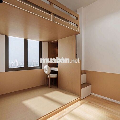 Siêu phẩm CCMN 25m2 giường tầng. Full đồ mới, máy giặt tại Hào Nam