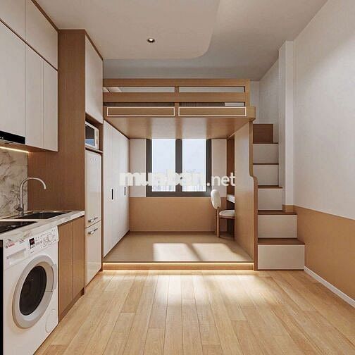 Siêu phẩm CCMN 25m2 giường tầng. Full đồ mới, máy giặt tại Hào Nam