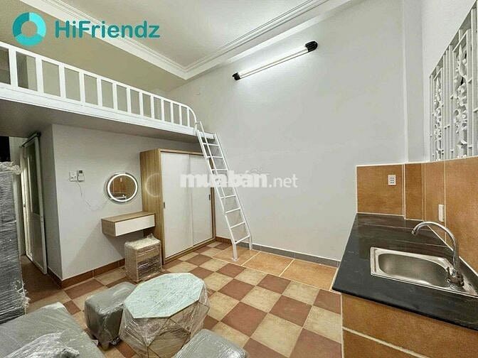 CHO THUÊ CĂN TRỆT DUPLEX GÁC RỘNG BAN CÔNG MÁY GIẶT RIÊNG NGAY QUẬN 3
