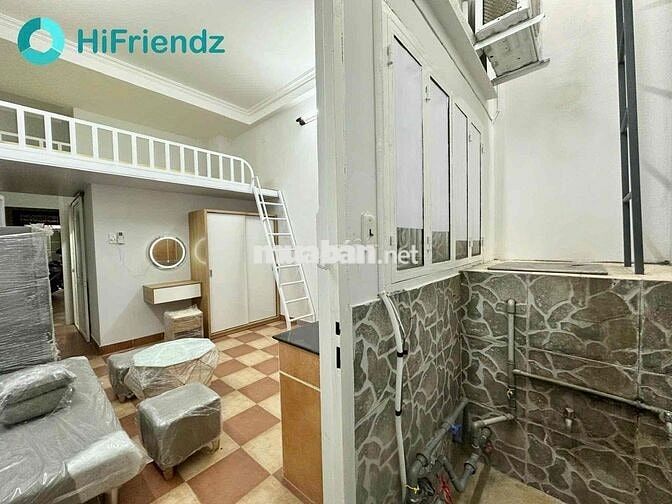 CHO THUÊ CĂN TRỆT DUPLEX GÁC RỘNG BAN CÔNG MÁY GIẶT RIÊNG NGAY QUẬN 3