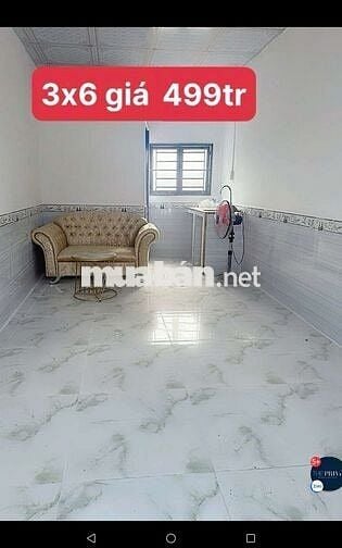 BÁN NHÀ MỚI ĐẸP 3X6 CẤP 4 HẺM XE HƠI 6M GẦN VỊT QUAY HÙNG TRANG