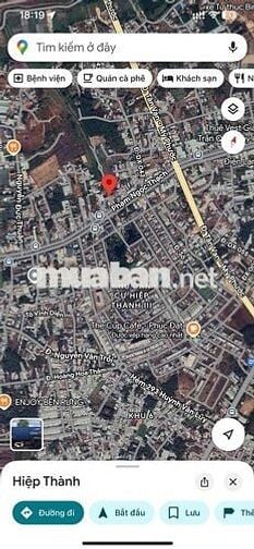 Đất Hiệp Thành 5,5 x 20 thổ cư 60m2