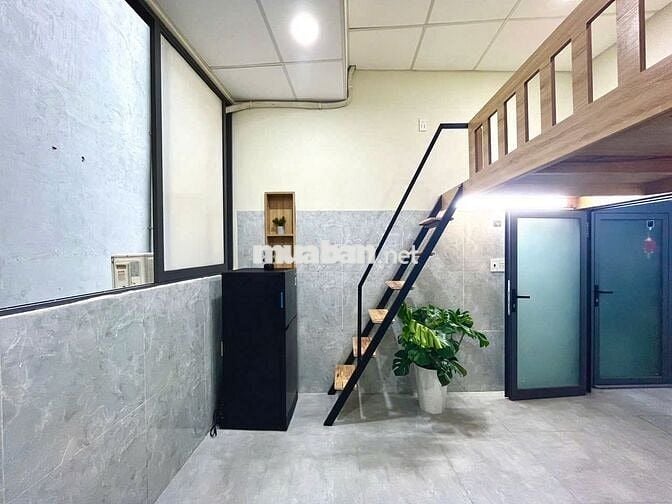 CHO THUÊ CĂN HỘ CỬA SỔ TRỜI 25M2 FULL NỘI THẤT NGAY ĐẠI HỌC VĂN LANG