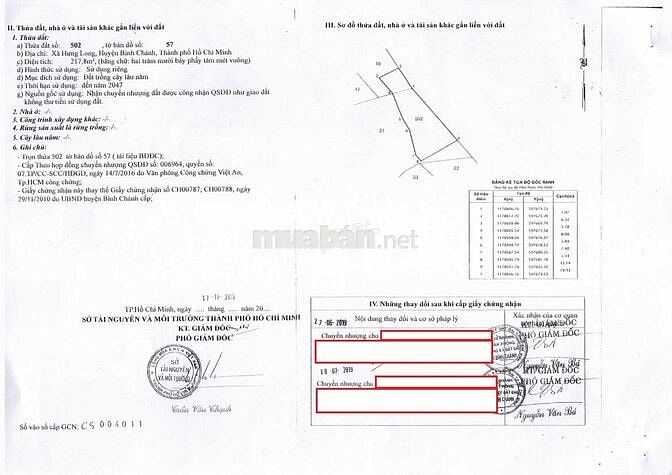 Bán đất trống đường Hưng Long - Quy Đức, Bình Chánh, TPHCM