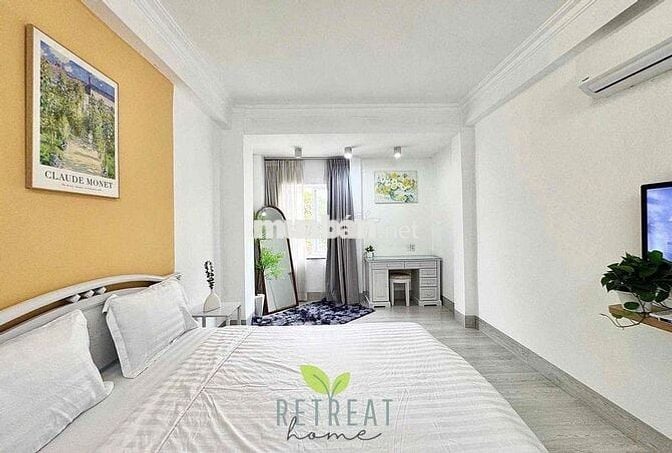 CHO THUÊ CĂN HỘ FULL NỘI THẤT CỬA SỔ, BAN CÔNG NGUYỄN VĂN CỪ QUẬN 1