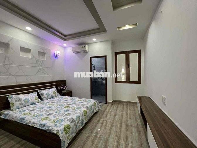 Nhà 4 tầng hẻm nhựa otto nội thất cao cấp vị trí KD