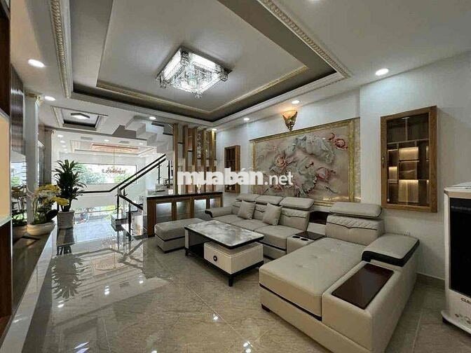 Nhà 4 tầng hẻm nhựa otto nội thất cao cấp vị trí KD