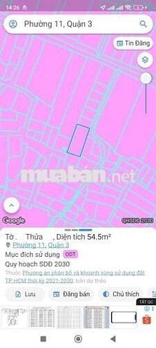 Ngay chợ nhỏ Trần Văn Đang có nhà dưới 5 tỷ