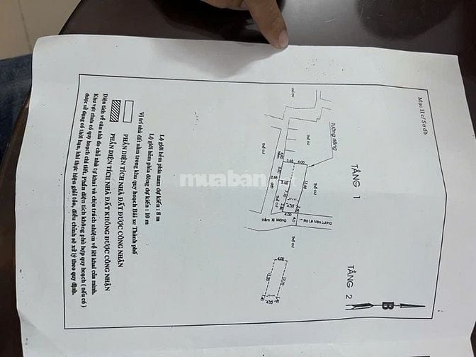 CẦN BÁN NHÀ ĐƯỜNG LÊ VĂN LƯƠNG Q7 HẺM XE 7 CHỖ CHẠY TỚI NHÀ LUÔN 