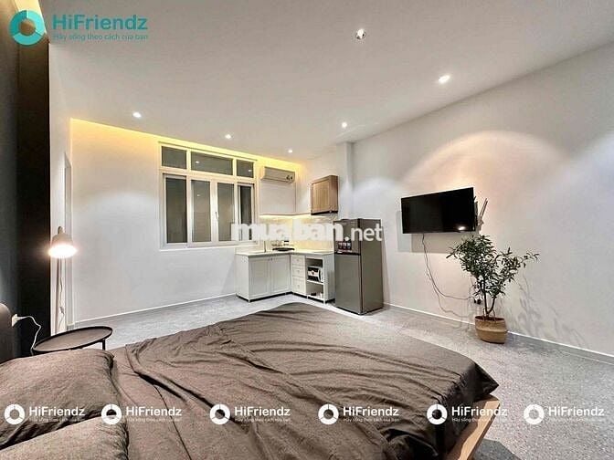 Phòng mới xây 100%, full nt cao cấp, ở 2-3 bạn cực thoải mái, sát UEH