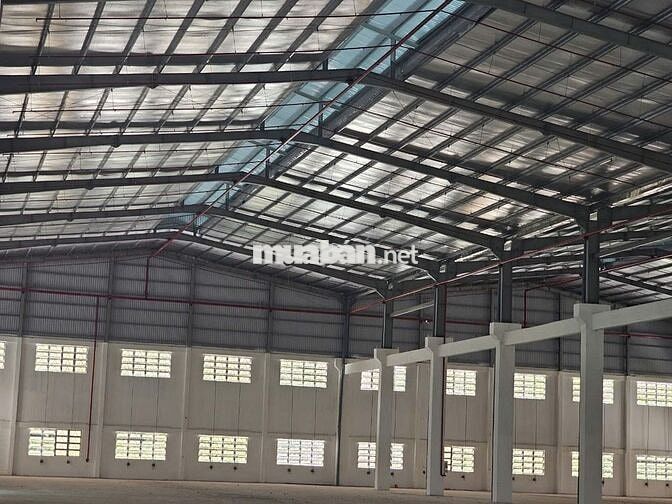 Kho xưởng mới xây, diện tích: 5.400m2 CCN Bến Lức,Long An,PCCC tự động