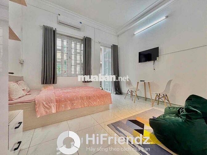 Căn Hộ Tách Bếp Rộng 40m2 4ng4xe Máy Giặt Sấy Riêng Ngay ĐH Bách Khoa