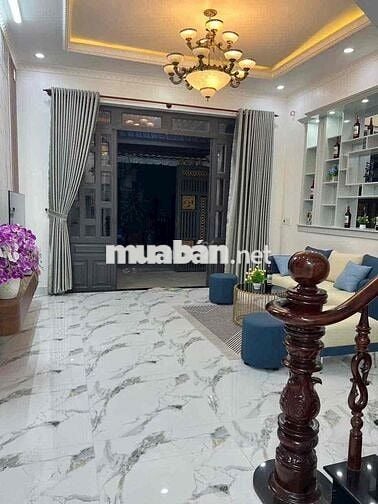 Nhà phố đẹp 4.7mx13 Full nội Thất – 4PN, 4WC – đường nhựa 7m – Quận 12