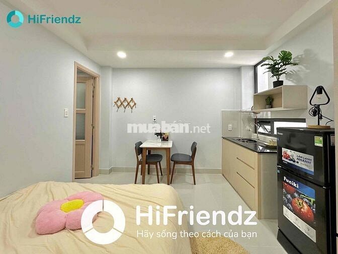CHO THUÊ CHDV FULL NT THIẾT KẾ XINK NHƯ HÌNH - GIÁP TRUNG TÂM Q1,3