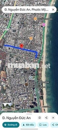 Bán lô đất mặt tiền đường Nguyễn Đức An, Sơn Trà.