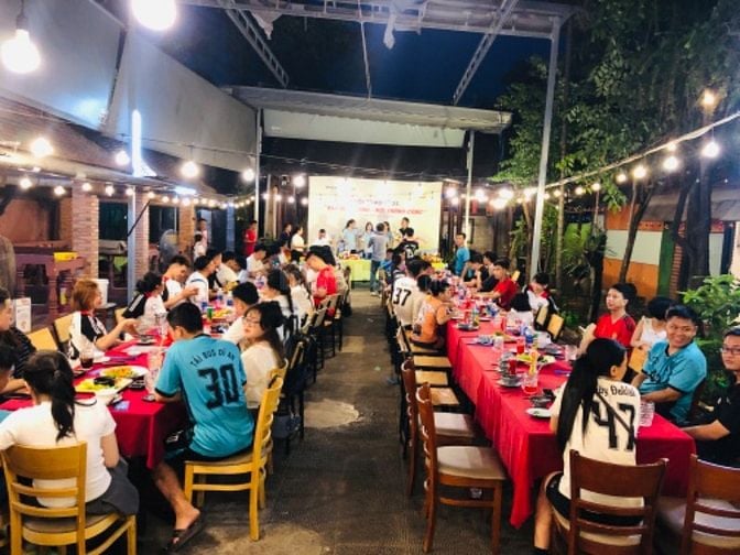 SANG QUÁN ẨM THỰC SÂN VƯỜN Quận 12