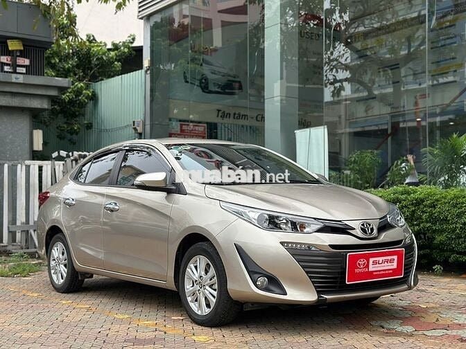 Vios 2019 1.5G - Xe Gia Đình Đi Lướt 40,456 km