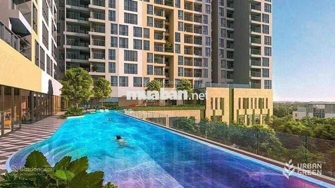 Cho thuê căn Urban Green 1PN 50m2, Q Thủ Đức
