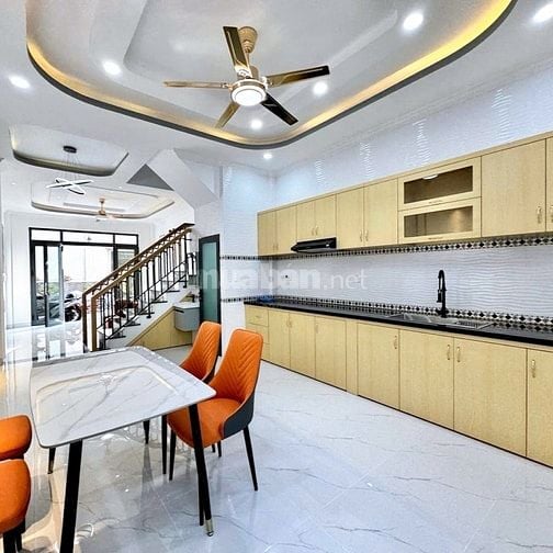 Xe hơi vô nhà - xây mới 4 tầng, 4.3x13m, Nguyễn Văn Nghi - chỉ 8.x tỷ