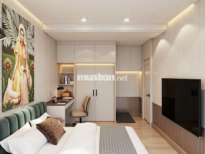 Cho thuê 2PN Urban Green giá chỉ 12tr/tháng, đối diện Vạn Phúc City TĐ