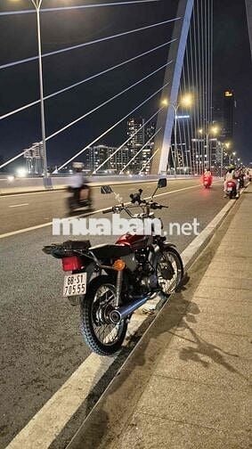 win100 độ nhẹ dáng CG125 mua về đổ xăng là chạy