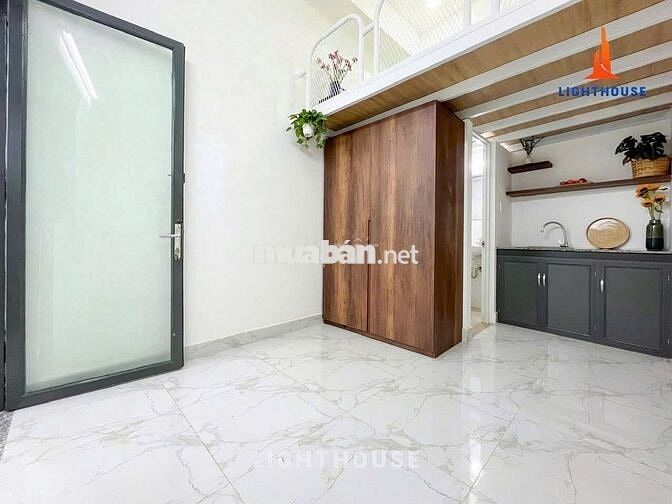 CĂN HỘ GÁC LỬNG FULL NỘI THẤT NGAY CÔNG VIÊN GIA ĐỊNH, BV 175