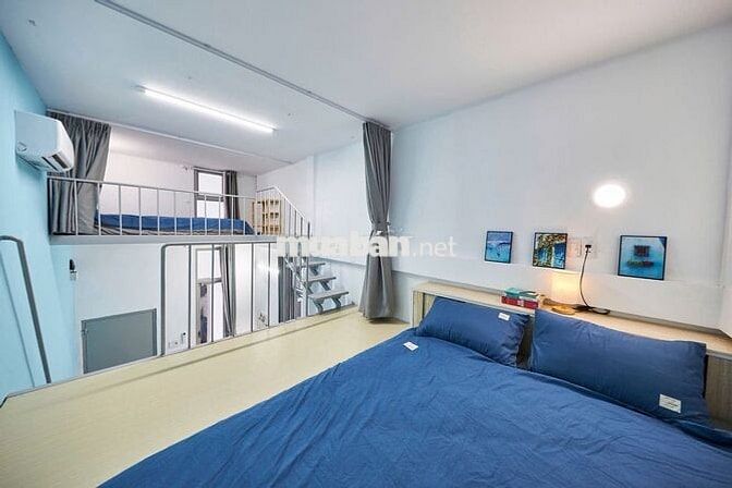 Phòng duplex 2 gác cao - Full nội thất - Ở 3-4 bạn thoải mái