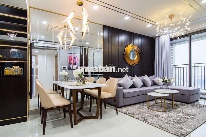 Chính chủ cho thuê căn 2 PN 2WC đầy đủ nội thất, nhà đẹp, hiện đại.
