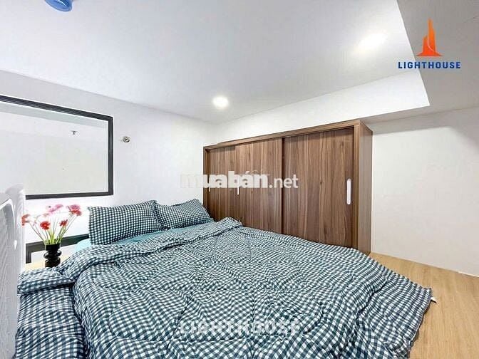 CĂN HỘ GÁC LỬNG FULL NỘI THẤT NGAY CÔNG VIÊN GIA ĐỊNH, BV 175