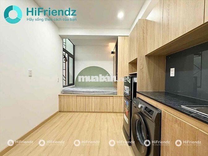 CĂN HỘ CÓ GÁC MỚI GIÁ RẺ BAN CÔNG SIU THOÁNG FULL NỘI THẤT MÁY GIẶT