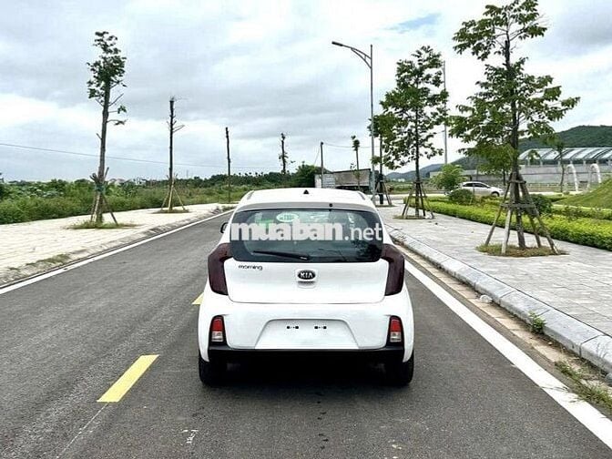 Kia Morning 2018 số sàn Trắng Đẹp