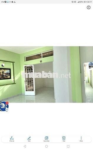 BÁN NHÀ MỚI ĐẸP CẤP 4 CÓ GÁC 105M2 3PN HẺM XE HƠI 4M GẦN KHO C