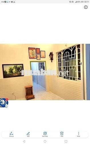 BÁN NHÀ MỚI ĐẸP CẤP 4 CÓ GÁC 105M2 3PN HẺM XE HƠI 4M GẦN KHO C