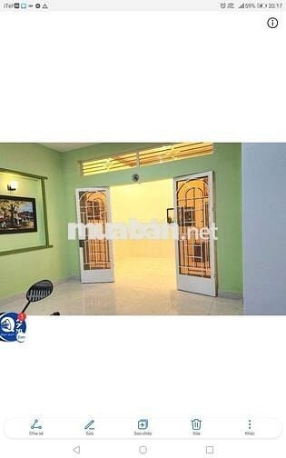 BÁN NHÀ MỚI ĐẸP CẤP 4 CÓ GÁC 105M2 3PN HẺM XE HƠI 4M GẦN KHO C