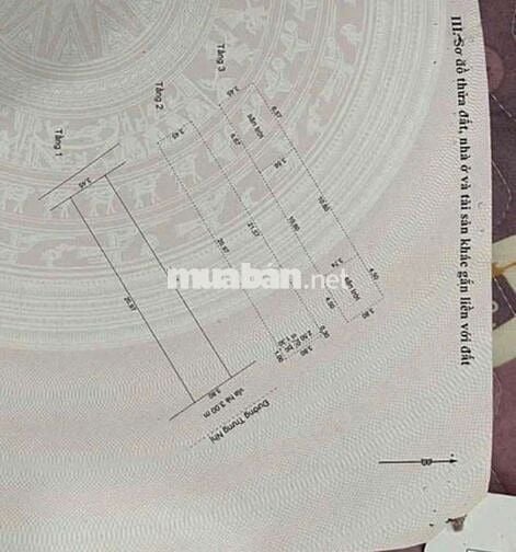 Bán nhà 3 tầng mặt tiền Trưng nhị - Hòa cường - Đà Nẵng