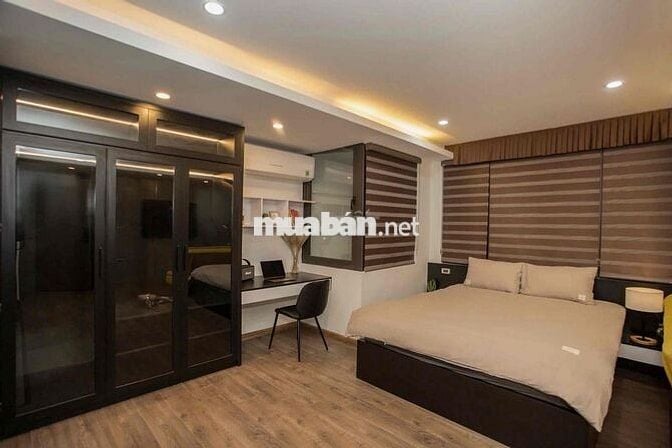 CHO THUÊ CĂN HỘ 1 NGỦ RỘNG QUẬN CẦU GIẤY THOÁNG FULL NT - GẦN LÁNG