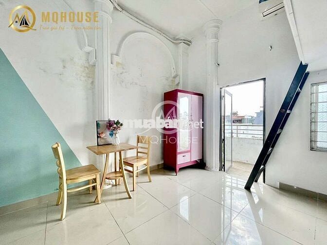 Duplex - Bancol thoáng mát 30m2, full nội thất, chỉ xách vali là vào ở