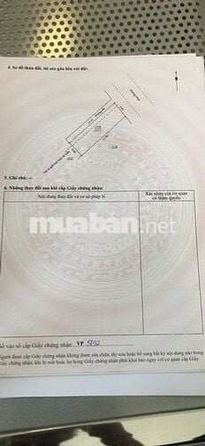 bán gấp mặt tiền đường nhựa 7.5m thôn thái lai xã bà nà mới
