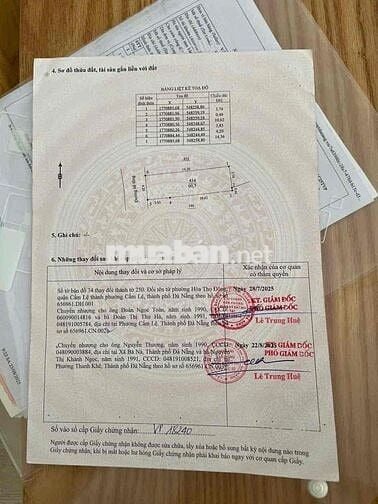 Đất đường 4m gàn ngày đường Nguyễn Xuân Hữu