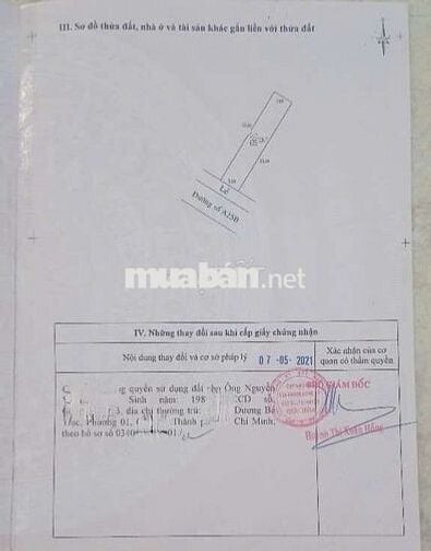 Bán đất mặt tiền đường A25B - KDC Tân Đức