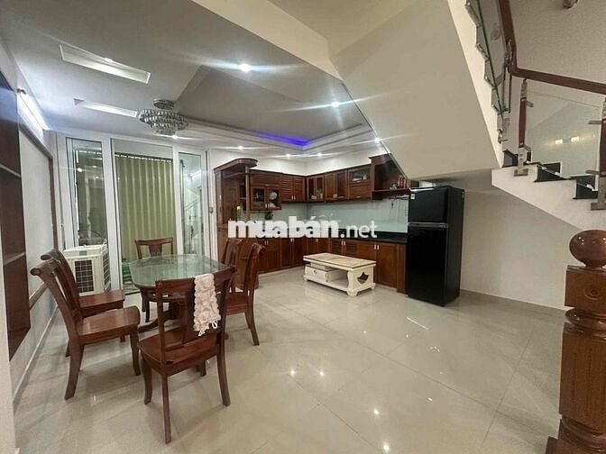 🟡CHO THUÊ NHÀ 3 TẦNG MT LÊ VĂN THỊNH,3pn full nội thất