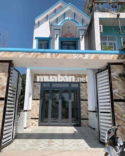 Nhà Mới Xây 100% Ngã Tư Ga 120m2 1Trệt 1Lầu 3Pn 2Wc Hẻm Ôtô Vỉa Hè