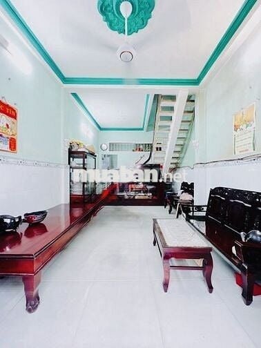 NHÀ MT HẺM ĐƯỜNG SỐ 6M - 3 TẦNG - KHU DÂN CƯ HIỆN HỮU-  PHƯỜNG 4 - Q4